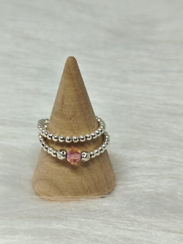 Bague Double Crystal