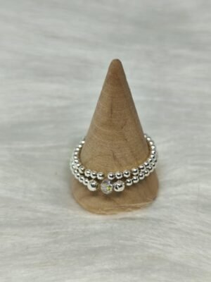 Bague Double Crystal