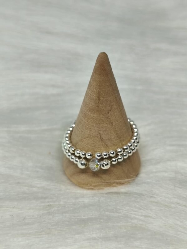 Bague Double Crystal