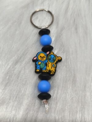 Porte clé Stitch et Winnie